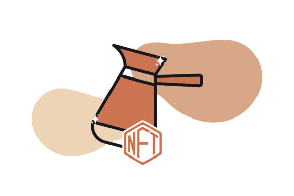 Drink NFT Turkish Coffee Pot Icon: A Design Worth Stitching