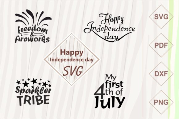 Holiday Spirit Meets Design Versatility: Happy Independence Day Graphics