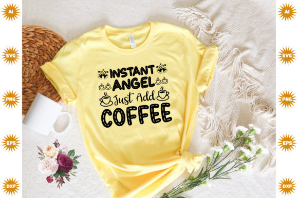 Instant Angel, Just Add Coffee: A Thoughtful Embroidery Design Review