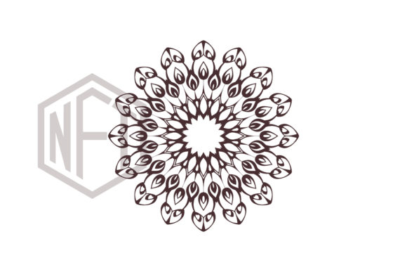Mandala NFT Pattern Vector: A Versatile Graphic Design Asset for Content Creators
