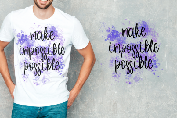 Motivational Quotes Design Sublimation for Crafts and Graphics