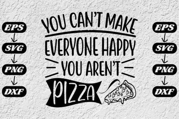 Pizza Quotes: A Bold Embroidery Design for the Right Projects